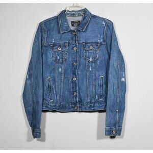 Ralph Lauren Polo Jeans Co Distressed Rocker Jacket Style 8239JW1867 Sz XL